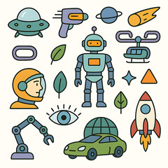 set of space pattern