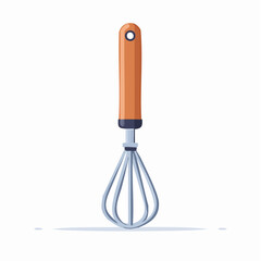 Simple Kitchen Whisk Illustration