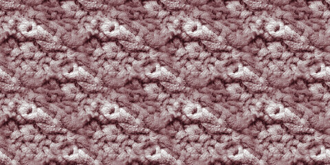 Sweater Seamless. Pink Scandinavian Pullover. Old