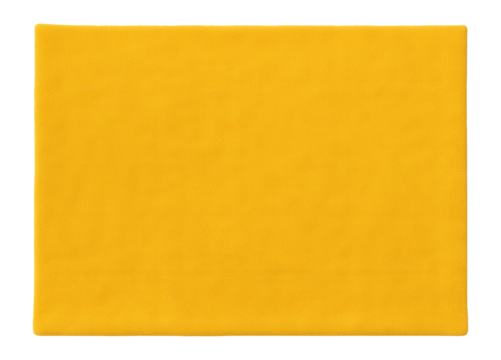 Flat sunflower yellow cotton fabric with cheerful hue