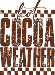 hot cocoa weather svg