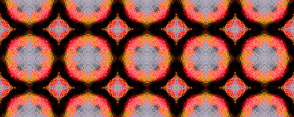 Pink Ikat Textile. Spanish Tiles Vintage. Grey