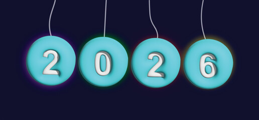 2026 Newton's Cradle New Year Celebration