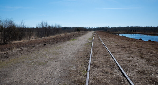 Railway in the moor
