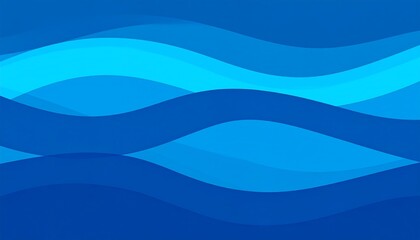 Abstract design of blue wavy lines