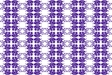 Damask seamless pattern seamless vector pattern, geometric pattern background  decorative pattern  wallpaper  art ornam ent  fabric  vintage.
