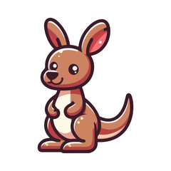 
kangaroo illustration design