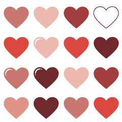 Organic Leafy Heart Symbolizing Nature and Growth