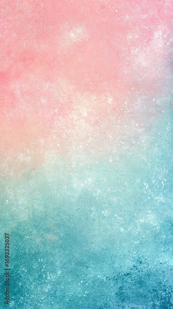 Aufkleber a soft pastel gradient blending pink and blue with a subtle textured pattern.