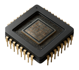 Microchip with an exposed silicon die