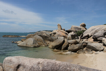 Grandfather Stone is located on Koh Samui, Thailand, which still maintains its natural beauty.