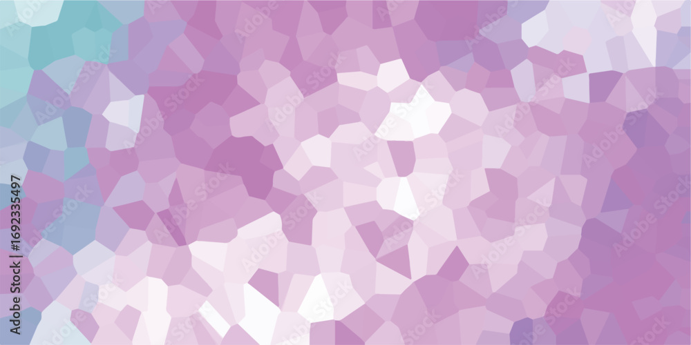 Aufkleber abstract geometric pattern in pastel hues a textured mosaic style design for modern backgrounds and 