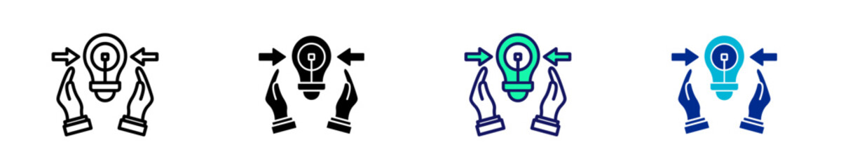 Solution  Icon Set Multiple Style Collection