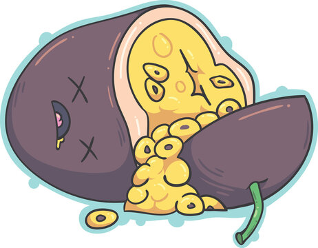 Naklejki Crime of Passion-fruit