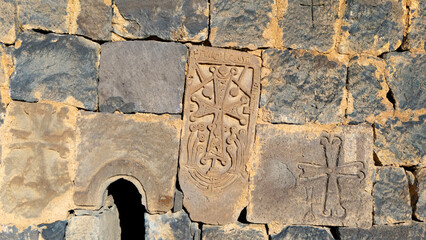 Church wall Holy Sion Desert in Herher (1)