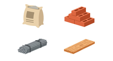 stack of bricks iconset