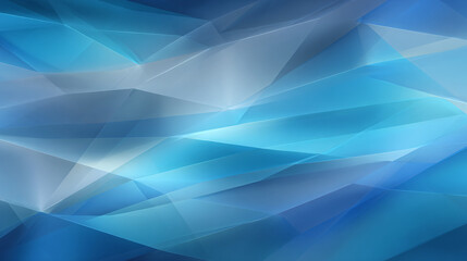 Abstract Blue Gradient Background with Smooth Wave Patterns