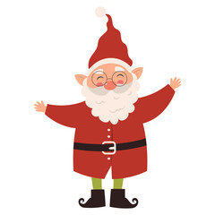 Vector Illustration Gnome Character Design