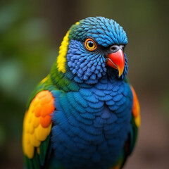 bird parrot animal beak nature colorful 