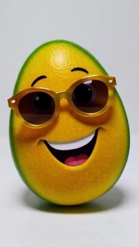 Lachende Mango