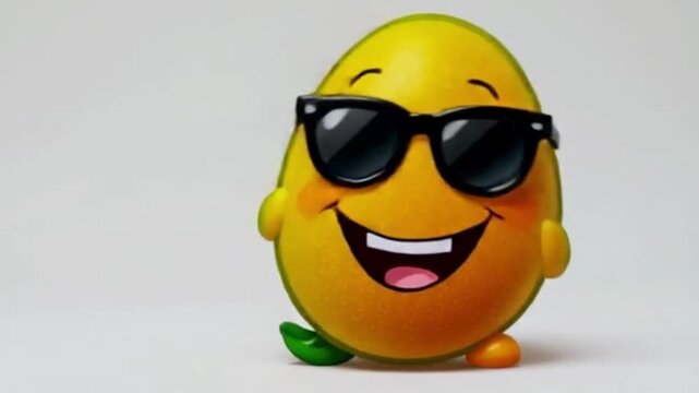 Lachende Mango