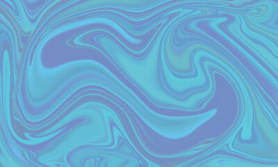 Obraz premium Abstract fluid marble texture in shades of blue and teal, elegant background design.