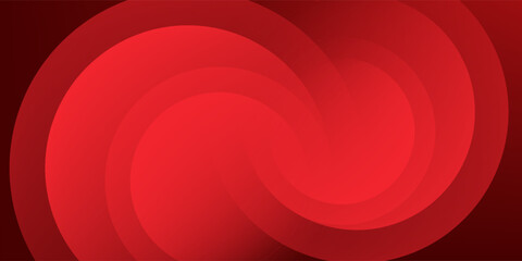 Red abstract background. Dynamic shapes composition. Eps10 vector