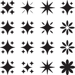 Star Silhouette Vector Illustration