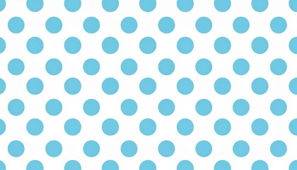 Blue Polka Dot Pattern Background
