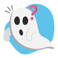 ghost illustration for empty state description