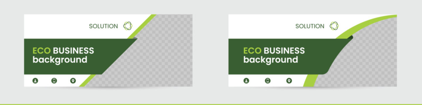 sustainability environment eco organic green background template information text layout for  banner ad newsletter poster flyer. suitable for energy forest garden business