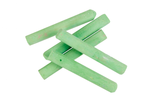 school blackboard chalk pieces isolated on white or transparent png