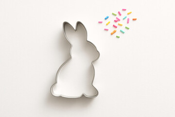 Bunny Shaped Cookie Cutter - Fun Easter Baking Tool for Cookies