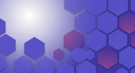 Abstract Hexagon Background Design.