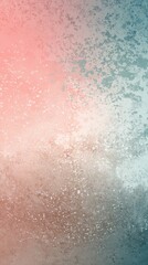 Fototapeta premium Abstract gradient with textured paint effect in pink, blue, and gray tones.