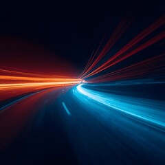 Colorful Downtown Glow