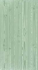Green wooden planks with a distressed texture and a vertical orientation