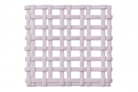 Woven fabric texture revealing intricate textile pattern against transparent backdrop