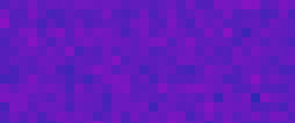 Purple Blue Digital Mosaic Pixel Background