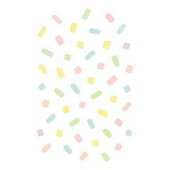 PNG Colorful pastel geometric pattern