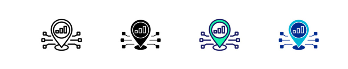 Innovation Funnel  Icon Set Multiple Style Collection