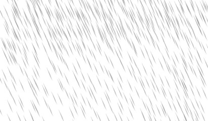 A realistic falling rain overlay for photo editing. An isolated texture of raindrops on a transparent background. A high-resolution PNG effect to add a rainy day atmosphere to any image.	