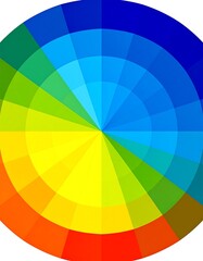 Obraz premium Vibrant color wheel