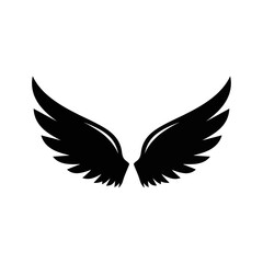 vector illustration of wings