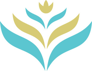 vector illustration of an abstract leaf