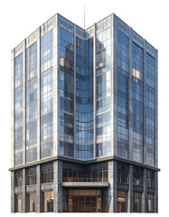Fototapeta premium skyscraper isolated on transparent background
