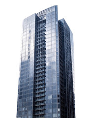 Obraz premium skyscraper isolated on transparent background