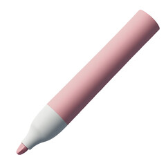 Vibrant pink marker pen designed for highlighting important text, aiding focus