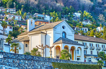 Madonna delle Grazie Church in Ronco sopra Ascona, Switzerland