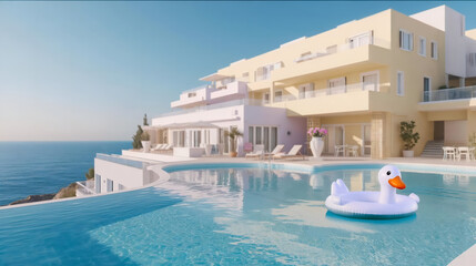 Obraz premium Beautiful Coastal Retreat